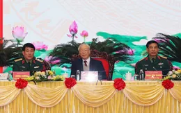 Tổng Bí thư Nguyễn Phú Trọng chỉ đạo Hội nghị Quân chính toàn quân năm 2022