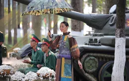 200 chiến sĩ tham gia chương trình thời trang Lính và lụa