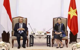 Chủ tịch nước hội kiến Chủ tịch Quốc hội Indonesia