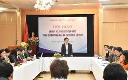 Dạy học nội dung quyền con người trong chương trình giáo dục bậc trung học là việc làm cần thiết