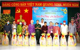 Cà Mau: Chiến sĩ biên phòng xuống địa bàn đón Tết cùng nhân dân