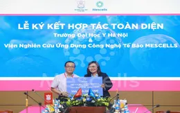 Viện Nghiên cứu ứng dụng công nghệ tế bào Mescells hợp tác toàn diện với Trường Đại học Y Hà Nội