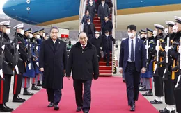 Chủ tịch nước Nguyễn Xuân Phúc bắt đầu thăm cấp Nhà nước Đại Hàn Dân Quốc