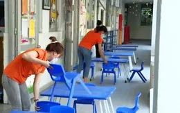 Các trường mầm non cơ bản hoàn tất các điều kiện đón trẻ trở lại trường