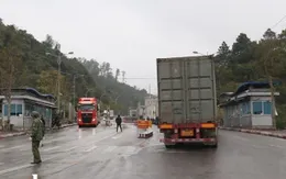 Xe chở nông sản đổ dồn lên các cửa khẩu Lạng Sơn