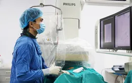Nút mạch cầm máu cứu bệnh nhân bị vỡ thận do tai nạn lao động
