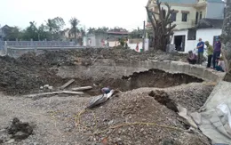 Tạm dừng tu bổ Giếng Ngọc tại di tích đền thờ Lê Văn Hưu