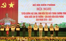Tuyên dương các "con nuôi đồn biên phòng"