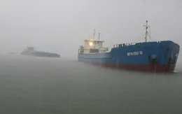 Hai tàu hàng đâm nhau ở vùng biển Bình Định, 1 thuyền viên mất tích