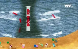 Dòng chảy xoáy ven bờ RIP - "Kẻ giết người" thầm lặng khi tắm biển