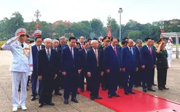 Lãnh đạo Đảng, Nhà nước vào Lăng viếng Chủ tịch Hồ Chí Minh