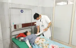 Bỏng vùng tay, mặt do chùm bóng bay khí hydro phát nổ