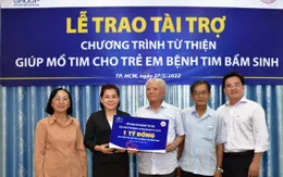 NovaGroup tài trợ phẫu thuật cho bệnh nhi mắc bệnh tim bẩm sinh