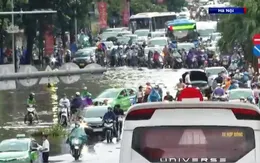 Lượng mưa ở Hà Nội chiều 29/5 gần bằng trận mưa ngập lịch sử năm 2008
