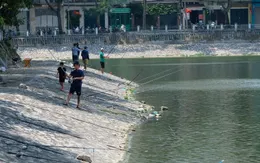 Hà Nội: Một nam thanh niên đuối nước ở hồ Hoàng Cầu khi câu cá