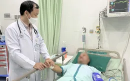 Can thiệp qua da cứu bệnh nhân nhồi máu cơ tim cấp do tắc động mạch vành phải