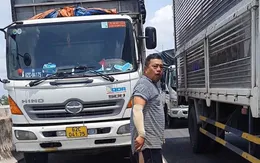 Xác minh vụ tài xế xe tải cầm dao dọa chém lái xe cứu thương