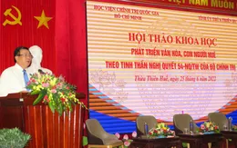 Phát triển văn hóa, con người Huế
