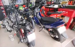 Cảnh sát giao thông TP Hồ Chí Minh đột kích hàng loạt lò độ xe