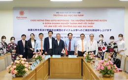 ĐH Đại Nam đón tiếp Thị trưởng TP. Buzen Nhật Bản