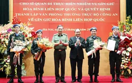 Chủ tịch nước: Lực lượng CAND cần nỗ lực phấn đấu, hoàn thành tốt nhiệm vụ gìn giữ hòa bình LHQ