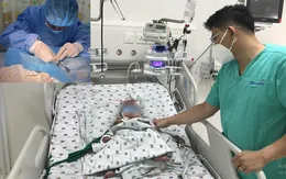 Bé 3 tháng tuổi nguy kịch do nhiễm giun, nghi do mẹ cho uống sữa pha bằng... nước sông