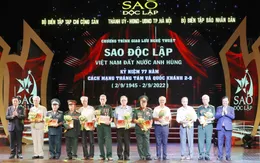 Chương trình nghệ thuật "Sao Độc lập" - Tôn vinh giá trị trường tồn của dân tộc