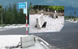 Phú Yên: Nhiều tuyến đường mới hoàn thành đã mất gần hết nắp hố ga