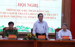 Kiểm tra công tác phòng chống tham nhũng tiêu cực tại Khánh Hòa