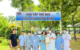 Đưa vào hoạt động khu tập thể dục dành cho bệnh nhân ung thư