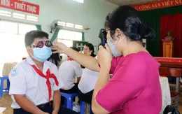 Hơn 3.000 học sinh được khám sàng lọc tật khúc xạ