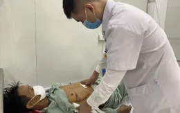 Cấp cứu bệnh nhân suy hô hấp, sốc mất máu do vết thương thấu ngực - bụng