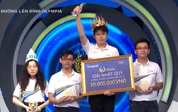 Chiến thắng ở phần thi phụ, nam sinh Hà Nội tự tin bước vào Chung kết năm Đường lên đỉnh Olympia 2022