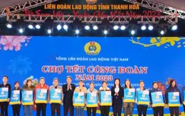 Thanh Hóa tổ chức chợ Tết công đoàn