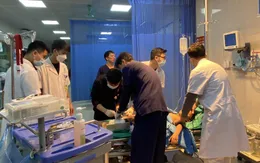 Bé trai 6 tuổi đứt lìa chân do dây neo tàu cuốn
