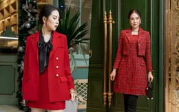 Mặc đẹp diện Tết như MC Mai Ngọc