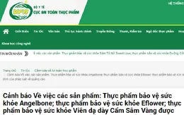 Cảnh báo 3 sản phẩm thực phẩm bảo vệ sức khoẻ vi phạm quảng cáo