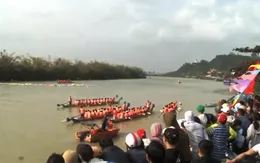 Nô nức lễ hội đua thuyền trên sông Đà Rằng, Phú Yên