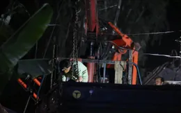 Vụ bé trai rơi xuống ống cọc bê tông: Hi vọng tiếp cận nạn nhân sớm nhất có thể