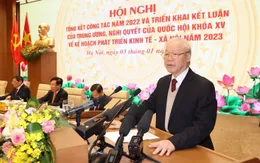 Tổng Bí thư Nguyễn Phú Trọng: Năm 2023 nhất định phải đạt nhiều thành tích hơn 2022