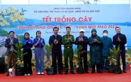 Quảng Ngãi: Tiếp tục phát động Tết trồng cây "Đời đời nhớ ơn Bác Hồ"