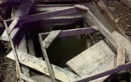 Kịp thời cứu bé gái 3 tuổi bị cuốn trôi xuống cống không đậy nắp