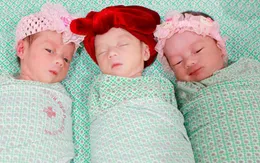 Vô cùng hiếm gặp: Ca sinh 3 tự nhiên cùng trứng