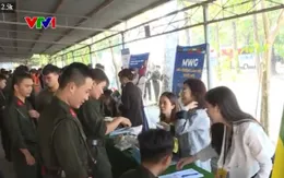 Lần đầu tiên tổ chức sàn việc làm cho chiến sĩ công an nghĩa vụ