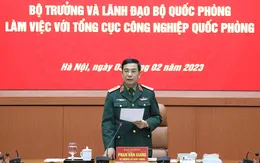 Đại tướng Phan Văn Giang: Đẩy nhanh tiến độ sản xuất, chế tạo một số loại vũ khí mới, hiện đại