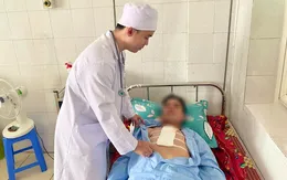 Giải cứu người đàn ông có khối u nặng gần 8kg trong lồng ngực