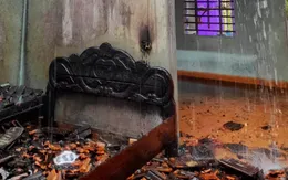 Cháy nhà do đốt than để xông cho sản phụ