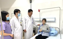 Cứu mẹ con thai phụ bị tai nạn giao thông vỡ lách, gãy xương cánh tay