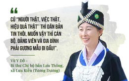 Nữ Bí thư "vác tù và" ở vùng núi Nghệ An