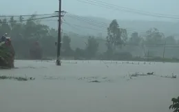 Quảng Ngãi cảnh báo lũ trên sông và ngập lụt vùng trũng thấp